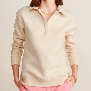 Vineyard Vines Classic Cam Sweatshirt Oatmeal Cream Women’s Small Cozy Knit